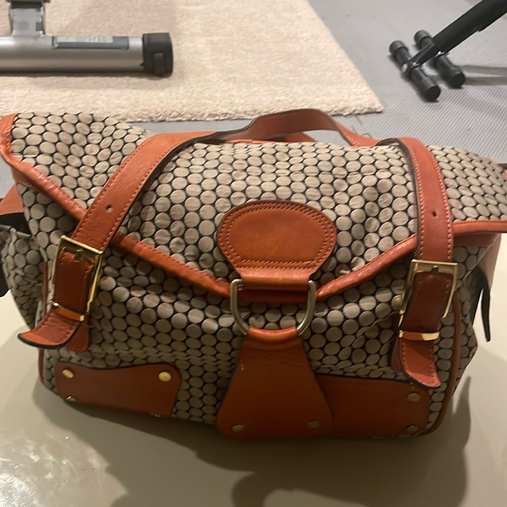 Mia Bossi Orange Bag